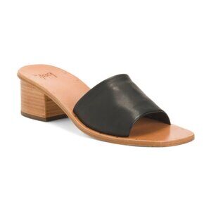 BEEK Made In Mexico Leather Heel Sandals